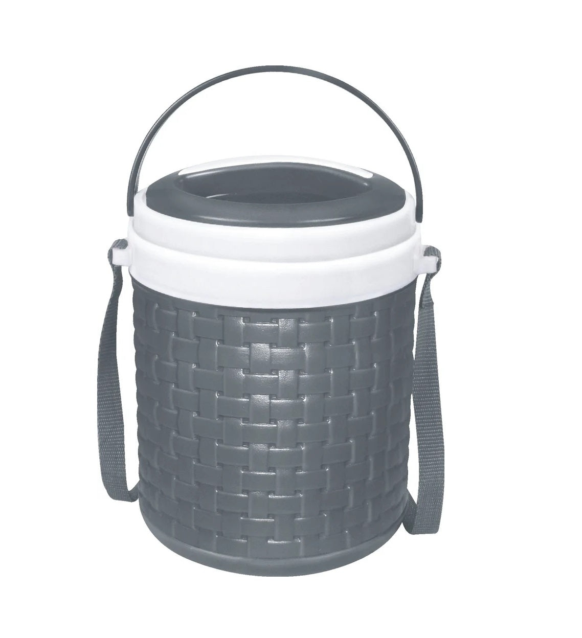Varad Nutri 4 Doble Wall Insulated Stainless Steel Inner Compartment BPA Free Plastic Attractive Colours Very Compatct And Handy Insulated Tiffin Carrier