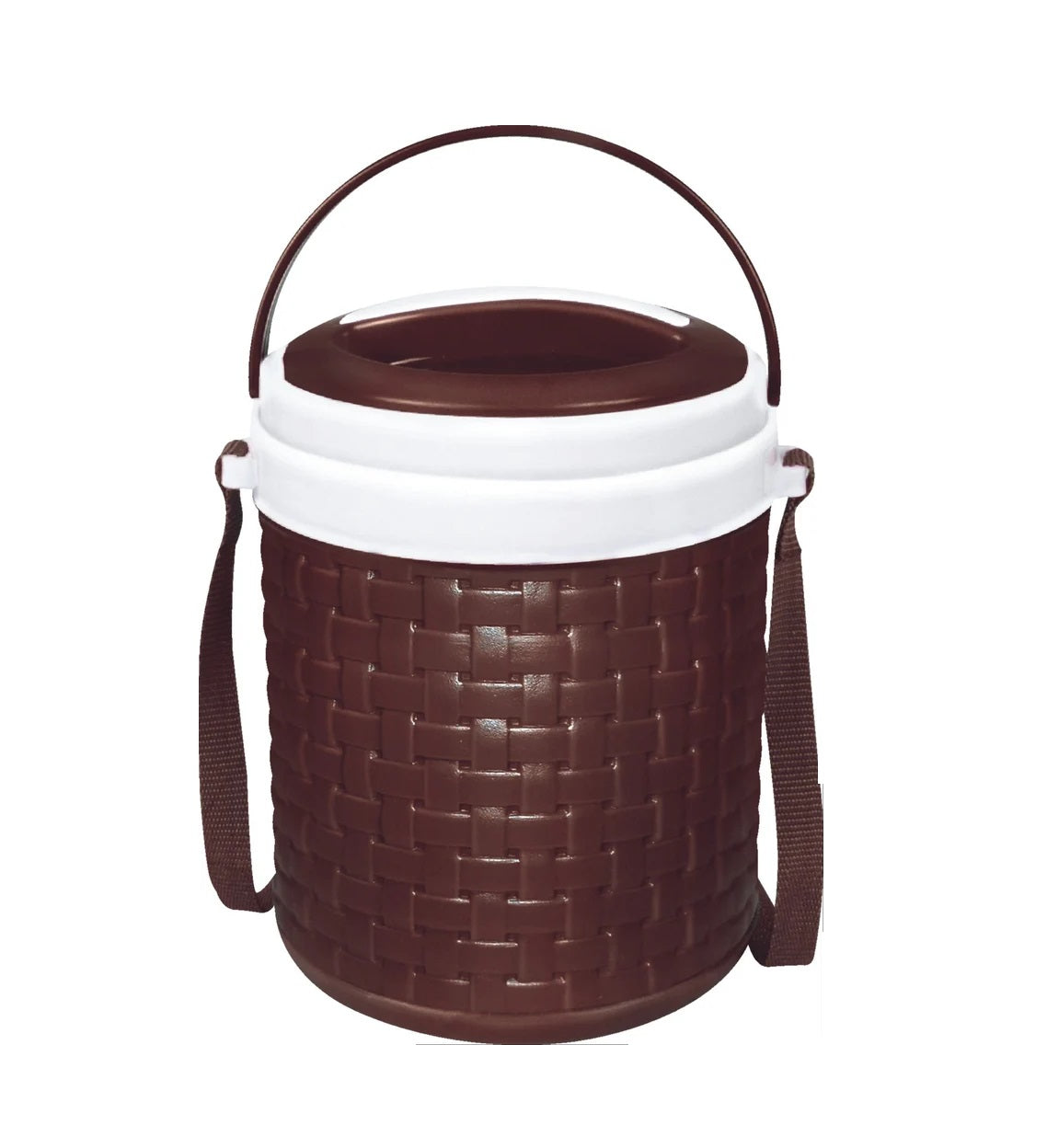 Varad Nutri 4 Doble Wall Insulated Stainless Steel Inner Compartment BPA Free Plastic Attractive Colours Very Compatct And Handy Insulated Tiffin Carrier