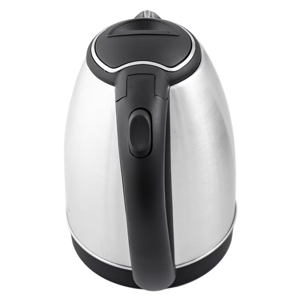 Kelvinator KEKS00118, 1.8 Liters, 1200 Watts, Stainless Steel Interior Electric Kettle, Water Level Indicator, LED Light, Dry Boil Protection, Auto Shut-off, 2 Years Warranty, Silver