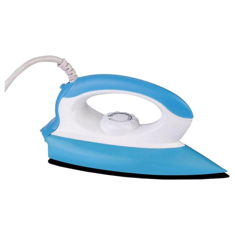 Kelvinator KDISP0071 1000W Dry Iron with LED Indicator, Blue and White, Warranty : 2 Years