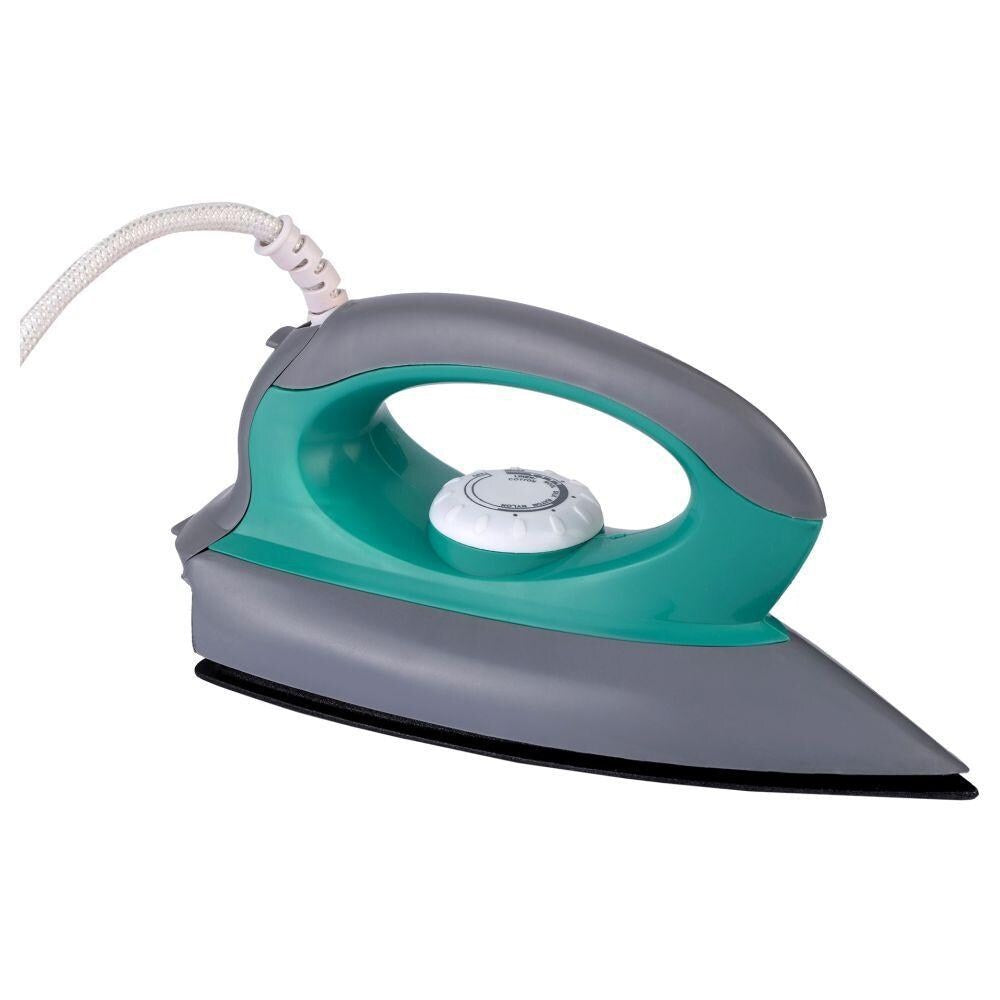 Kelvinator KDISP0081, 1000 Watts, Dry Iron, LED Indicator, Over Heat Protection, Grey and Green