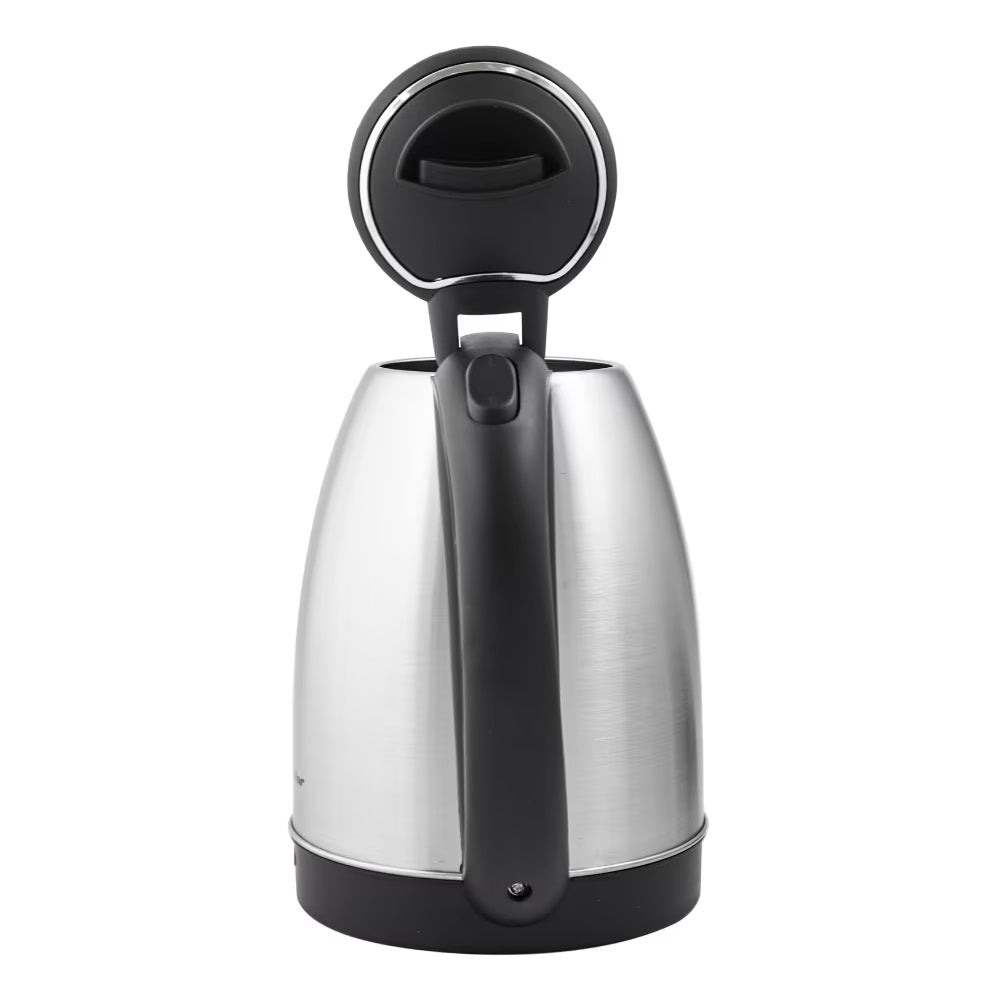 Kelvinator KEKS00118, 1.8 Liters, 1200 Watts, Stainless Steel Interior Electric Kettle, Water Level Indicator, LED Light, Dry Boil Protection, Auto Shut-off, 2 Years Warranty, Silver