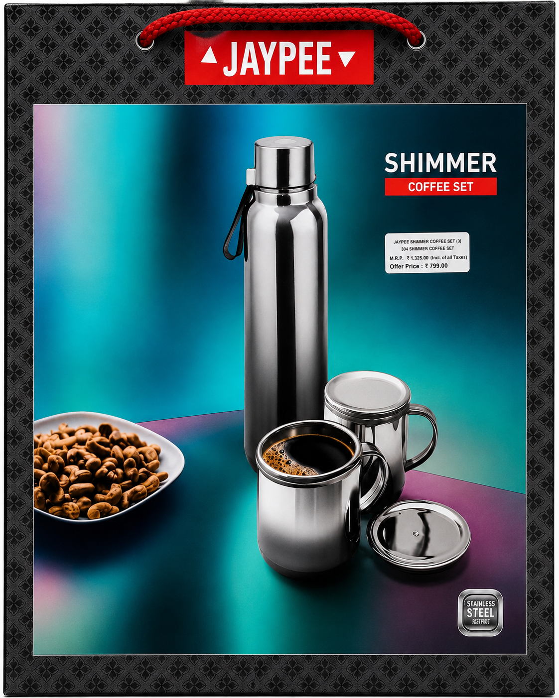 JAYPEE SHIMMER COFFE COMBO SET