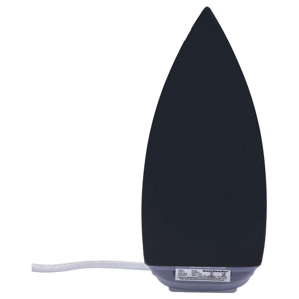 Kelvinator KDISP0081, 1000 Watts, Dry Iron, LED Indicator, Over Heat Protection, Grey and Green