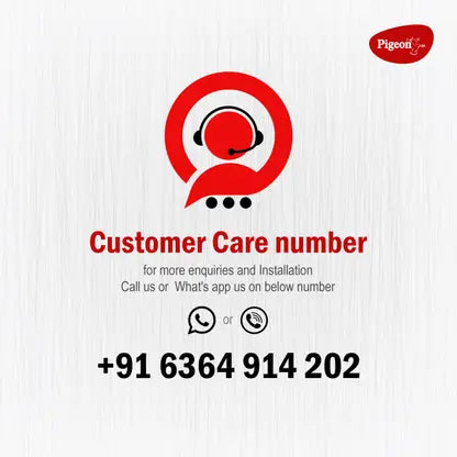 Pigeon Elite Shine and 5 L Outer Lid Induction Bottom Pressure Cooker (Triply)