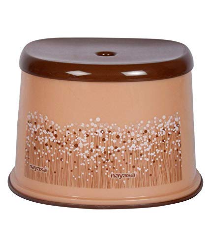 Nayasa Funk Bathroom Stool (Patla) No. 508, Single Pcs, Brown
