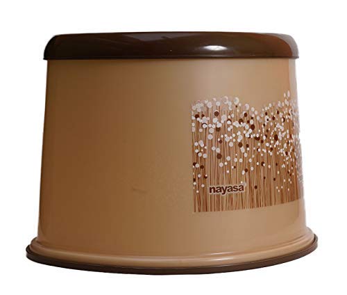 Nayasa Funk Bathroom Stool (Patla) No. 508, Single Pcs, Brown
