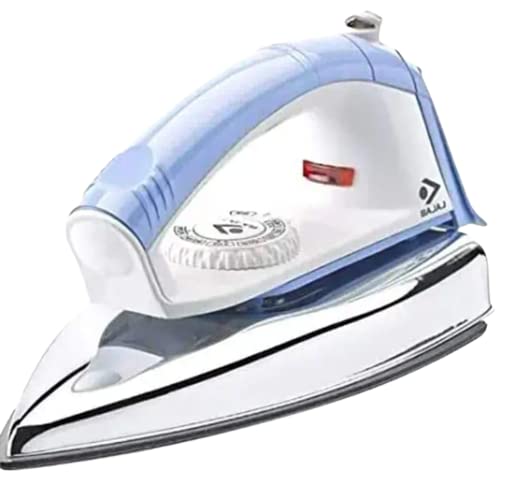 BAJAJ NEW POPULAR 1000 W Dry Iron with Advance Soleplate and Anti-bacterial German Coating Technology, (Lavender)
