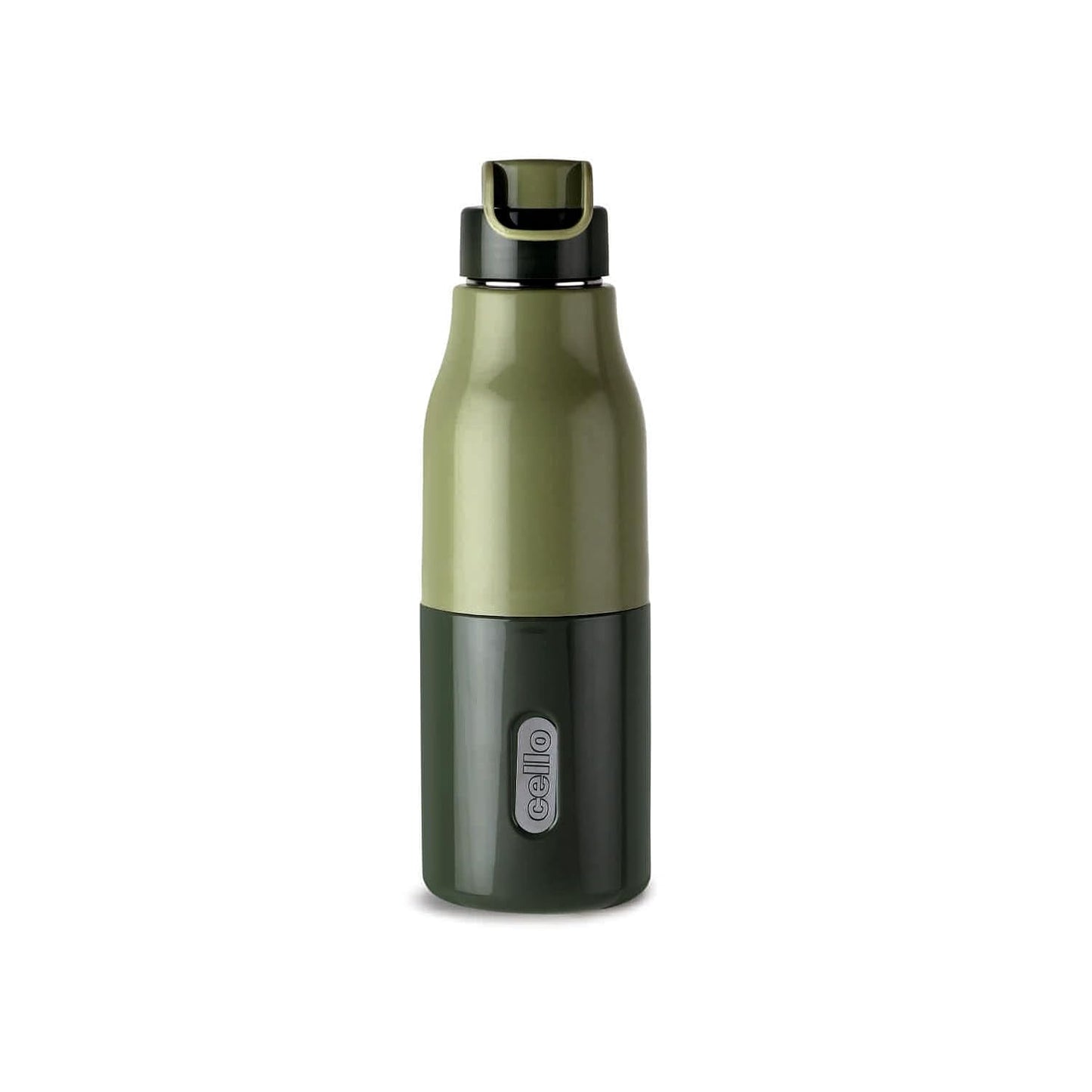 CELLO Puro Steel-X Felix 600 | Inner Steel Bottle | PU Insulation | Cold Insulated Bottle | Best Usage for Office/School/College/Gym/Picnic/Home/Fridge | 490ml, Felix Multicolour