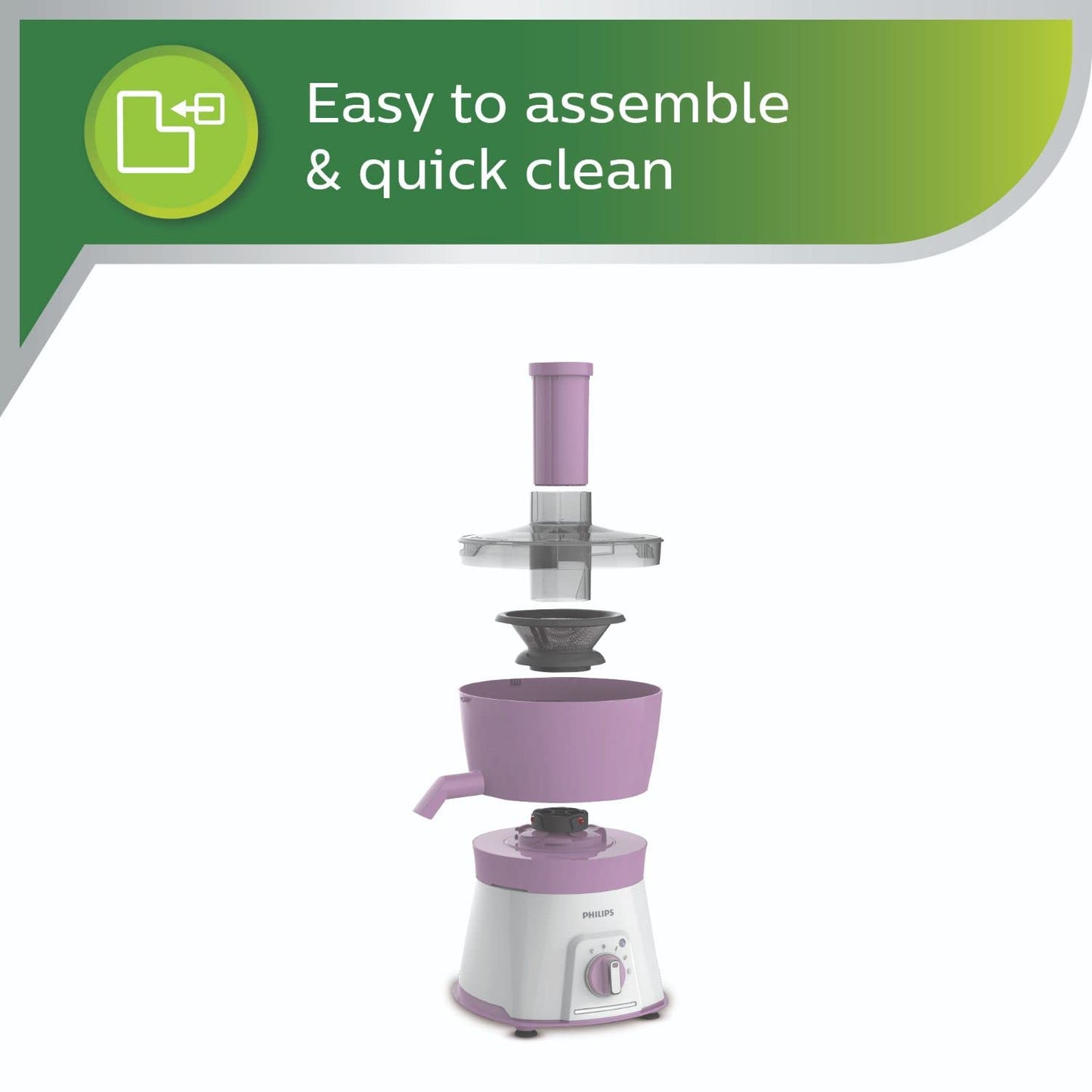 Philips Avenger HL7581 600 Juicer Mixer Grinder (Pink, 3 Jars)