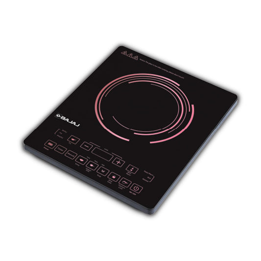 Bajaj ICX 200FP 2000 W Induction Cooktop | 7 Pre-Set Menus | Digital Display | Cool Touch Surface | 1 Year Warranty 【Black 】