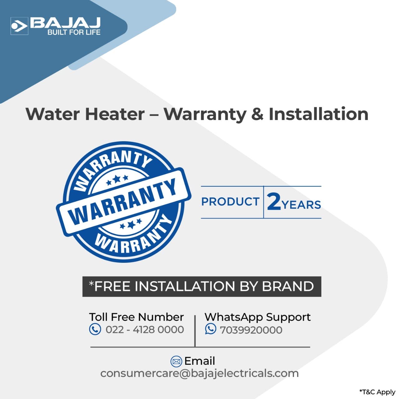 Bajaj Majesty Duetto Gas 6 Ltr Vertical Water Heater (PNG)|Gas Geyser For Home| Oxygen Depletion Sensor|White
