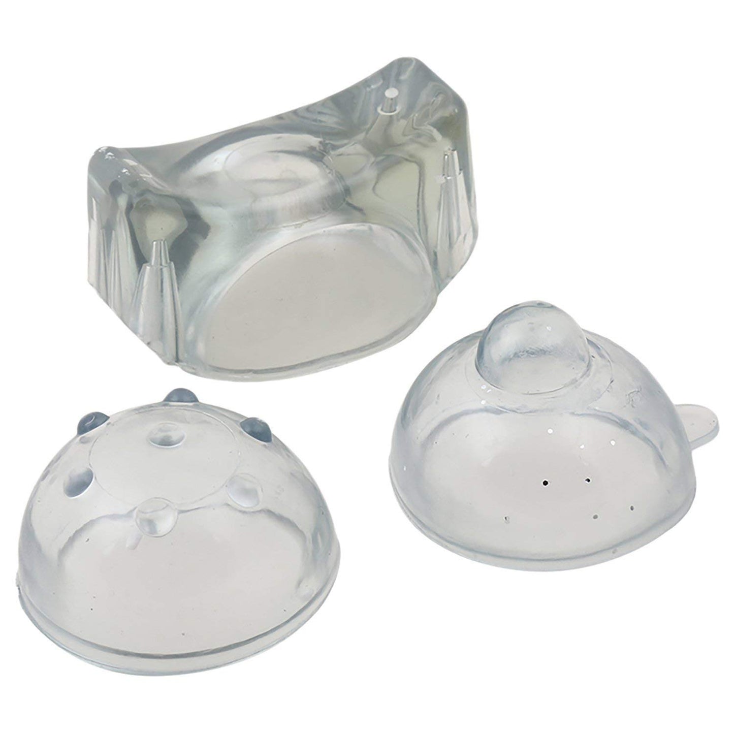 Dolphin Handheld Massager with Vibration, Magnetic, Far Infrared Therapy to Aid in Pain and Stress Relief For Men and Women (Red & White)