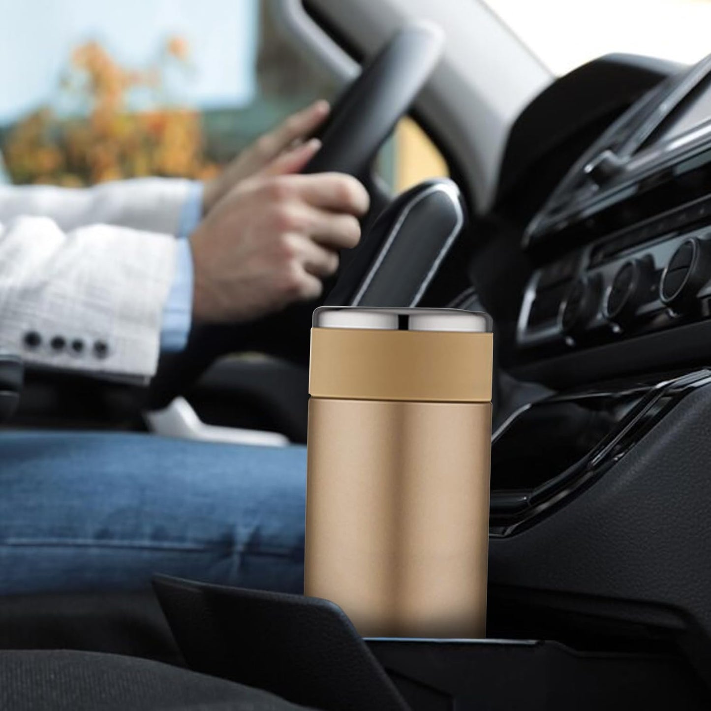 Borosil Hydra Travelsmart 260 ml Stainless Steel Water Bottle | Double Wall Vacuum Insulated Flask | 8 Hours Hot & 10 Hours Cold | Leakproof, BPA Free | 1 Year Warranty, Rose Gold