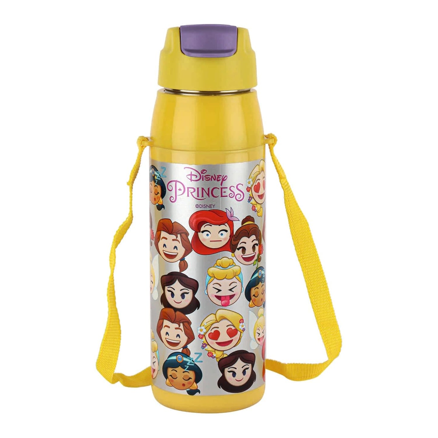 Cello Puro Steel X Hydra Star 600 Water Bottle | Leak Proof & Refrigerator Safe | Keeps Content Cold for Long Hours | Best Usage for Office/School/College/Home/Fridge | 600ml, Pink