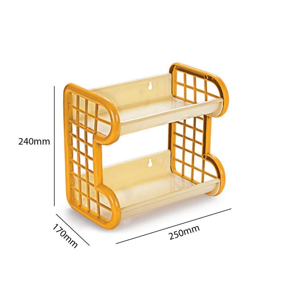 Cello Singapore Plastic Storage Shelf, Multicolour