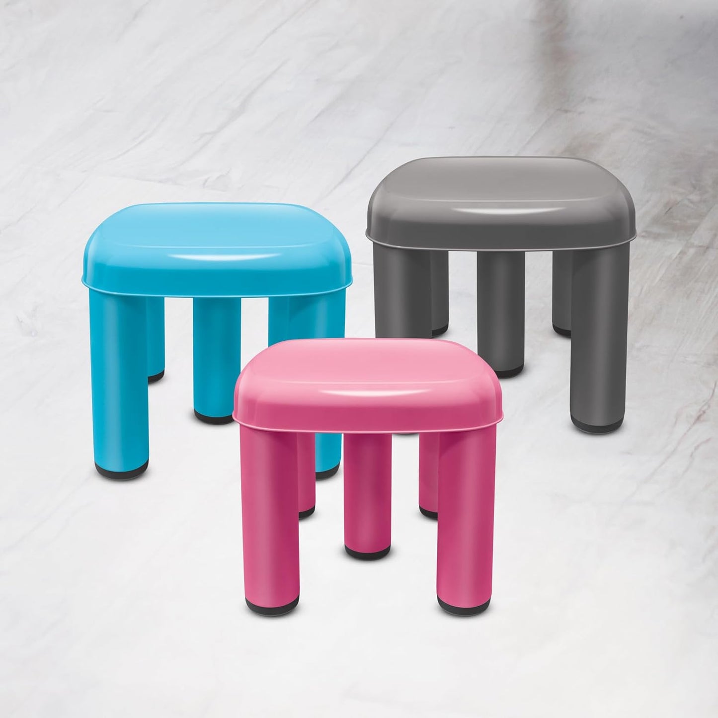 Milton BIG HARDY PATLA - Large, Pink | Comfortable Seating | Anti Skid Grip | 5 Leg Base | BPA Free | Recyclable