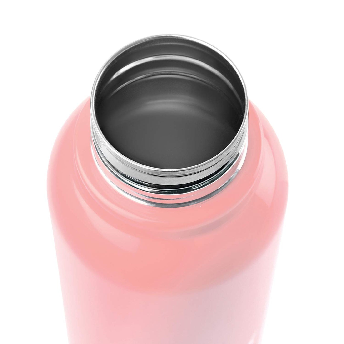 CELLO Puro Benz Stainless Steel Lunch & Bottle Gift Set |100 Percent Food Grade Material| Easy to Clean | Pink | Pack of 2