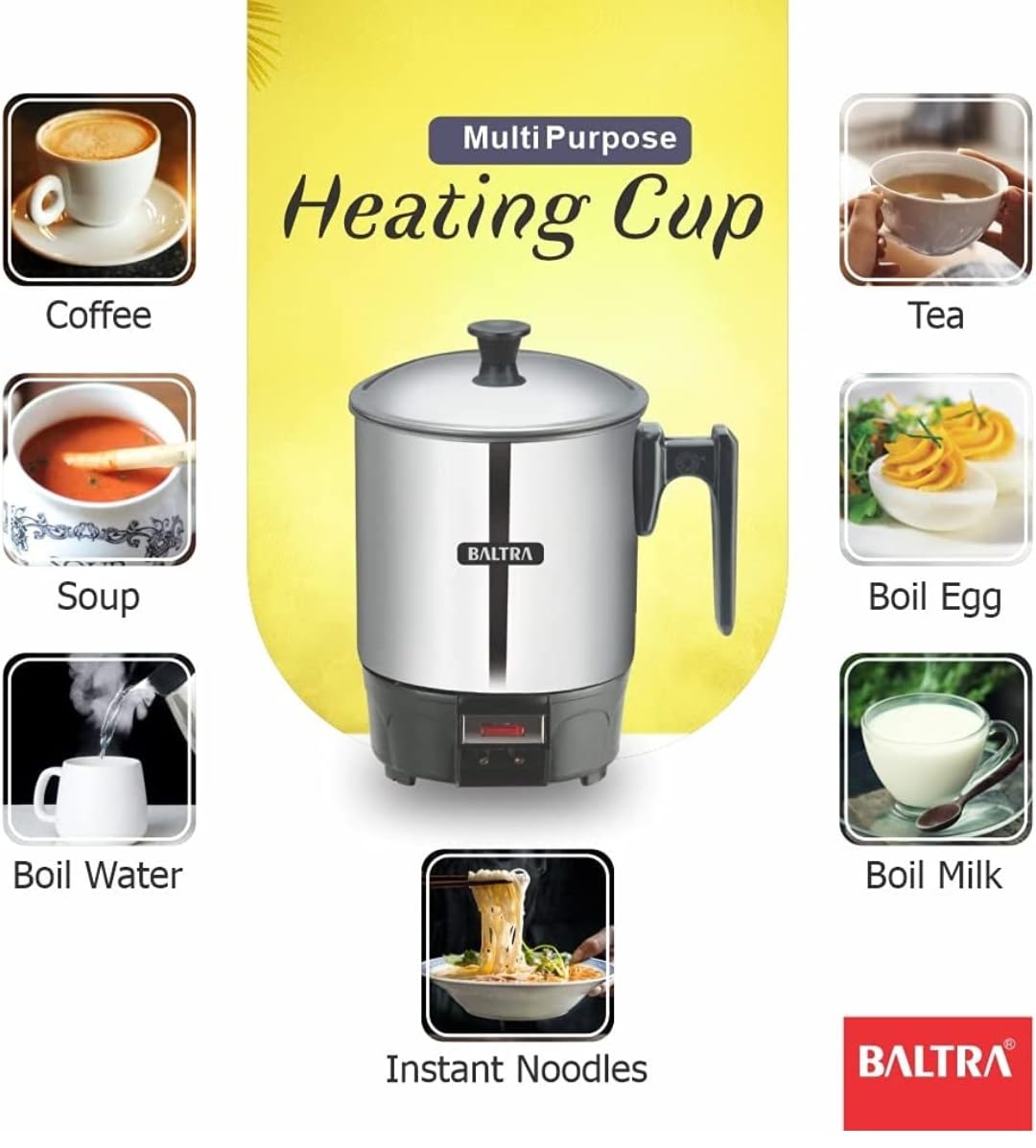 Baltra BHC 101 Electric Kettle 300 WATT, 800 ML, 11 Cm.