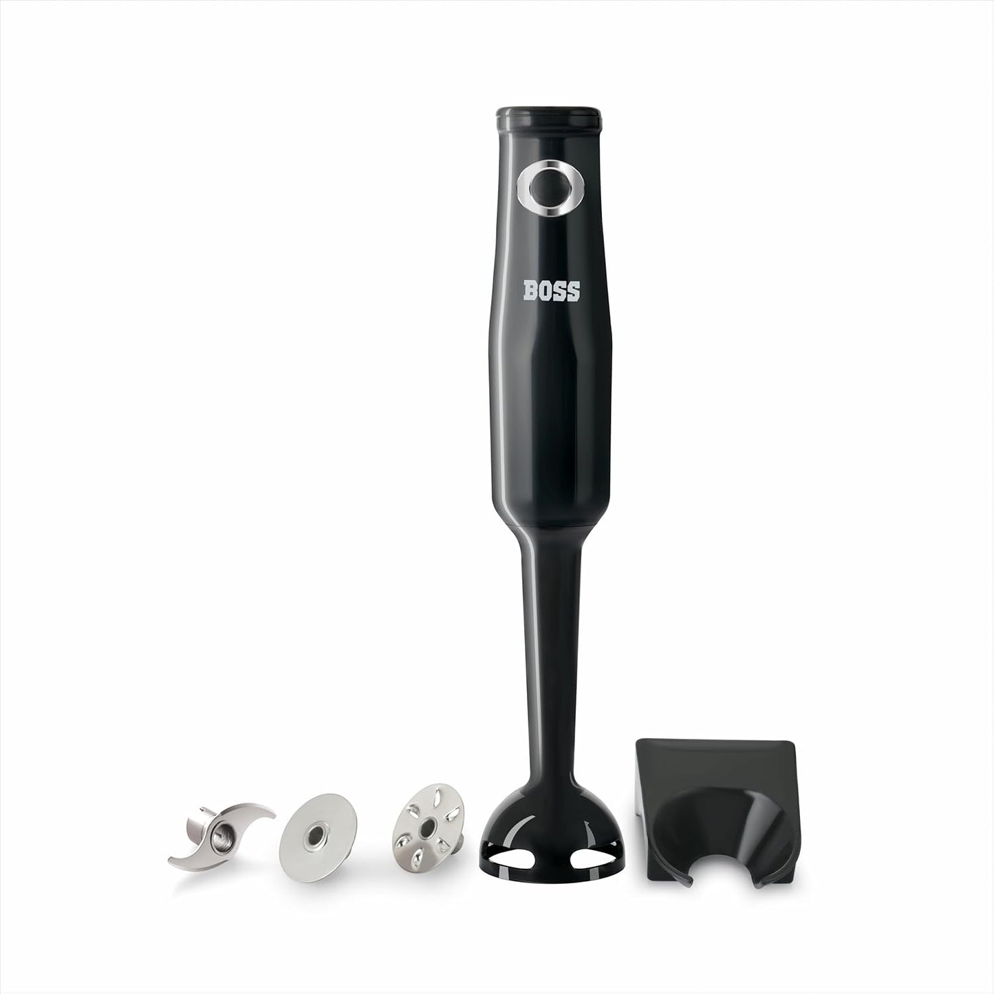BOSS Classic+ Hand Blender 175W with 3 Stainless Steel Blades & 2 Year Warranty | Black