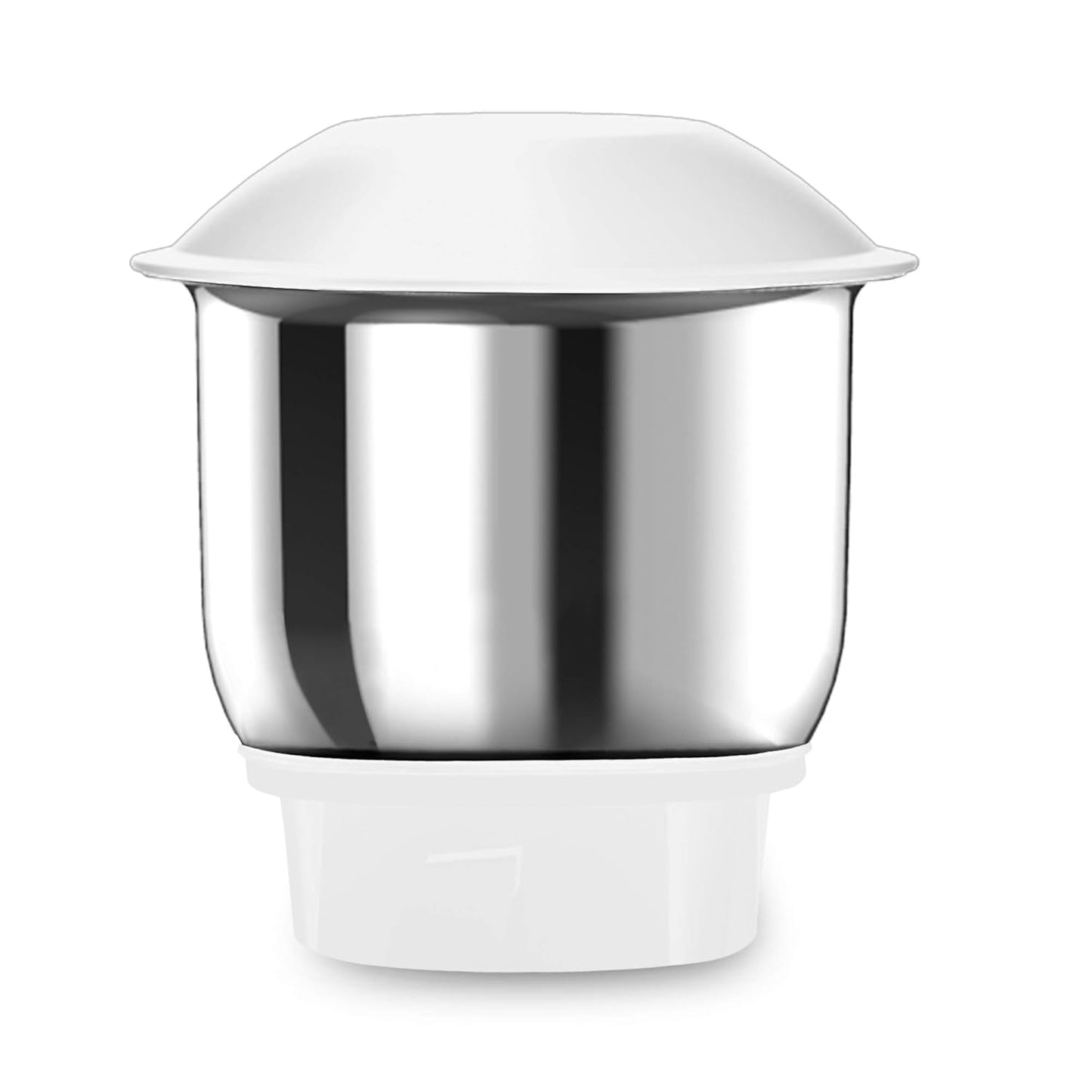 Maharaja Whiteline Joy Max Mixer Grinder 750W Mixer Grinder with 3 Jars, White & Silver | Jar Flow Breaker | Food Grade Safe | Over Load Protector | 5 Year Motor Warranty (White)