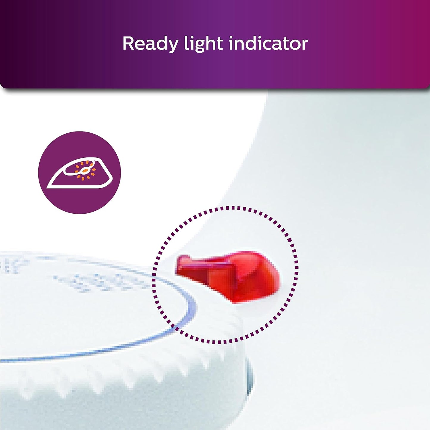 Philips HI114 1000-Watt Dry Iron