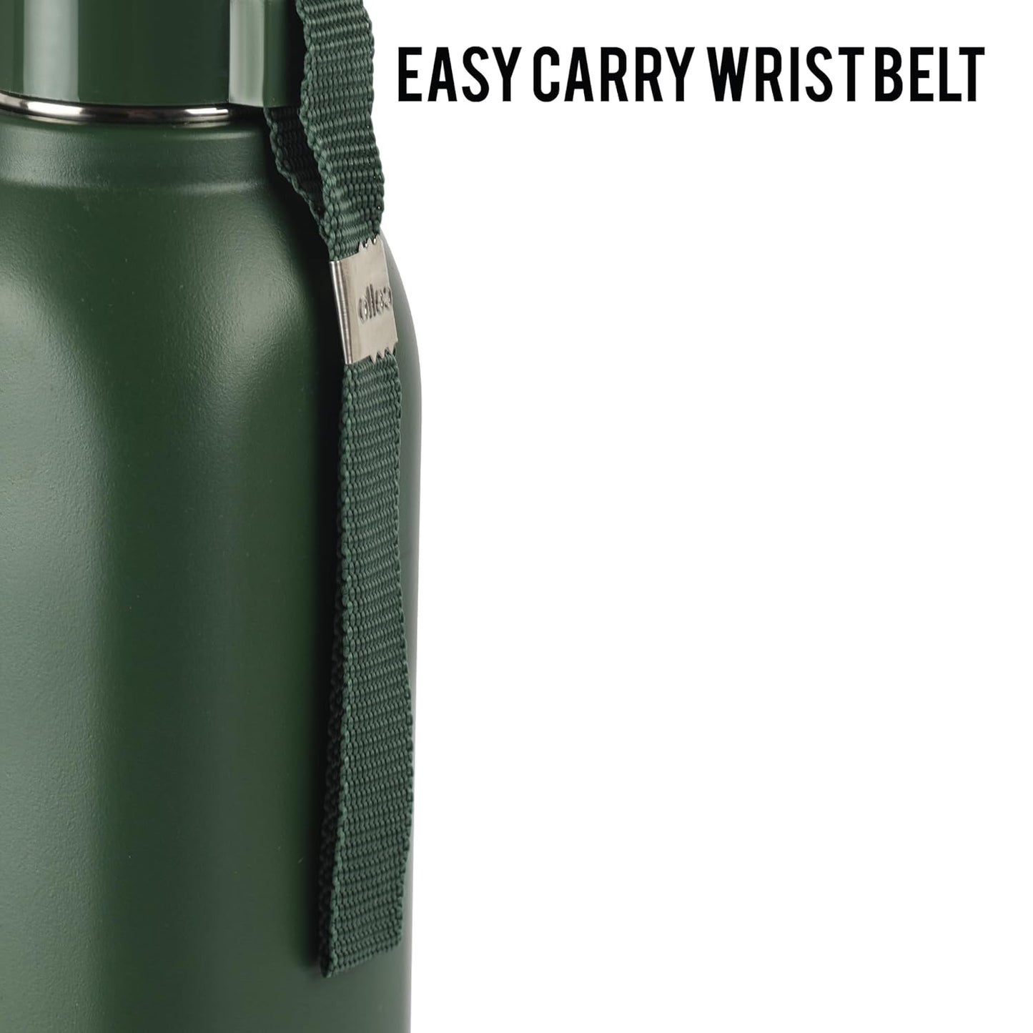 Cello Puro Steel-X Royce 900 | Inner Steel Bottle | PU Insulation | Cold Insulated Bottle | Best Usage for Office/School/College/Gym/Picnic/Home/Fridge | 730ml