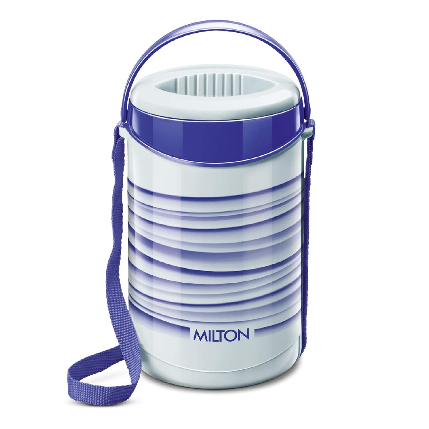 MILTON New Econa 4 Stainless Steel Tiffin Box, Set of 4, Blue