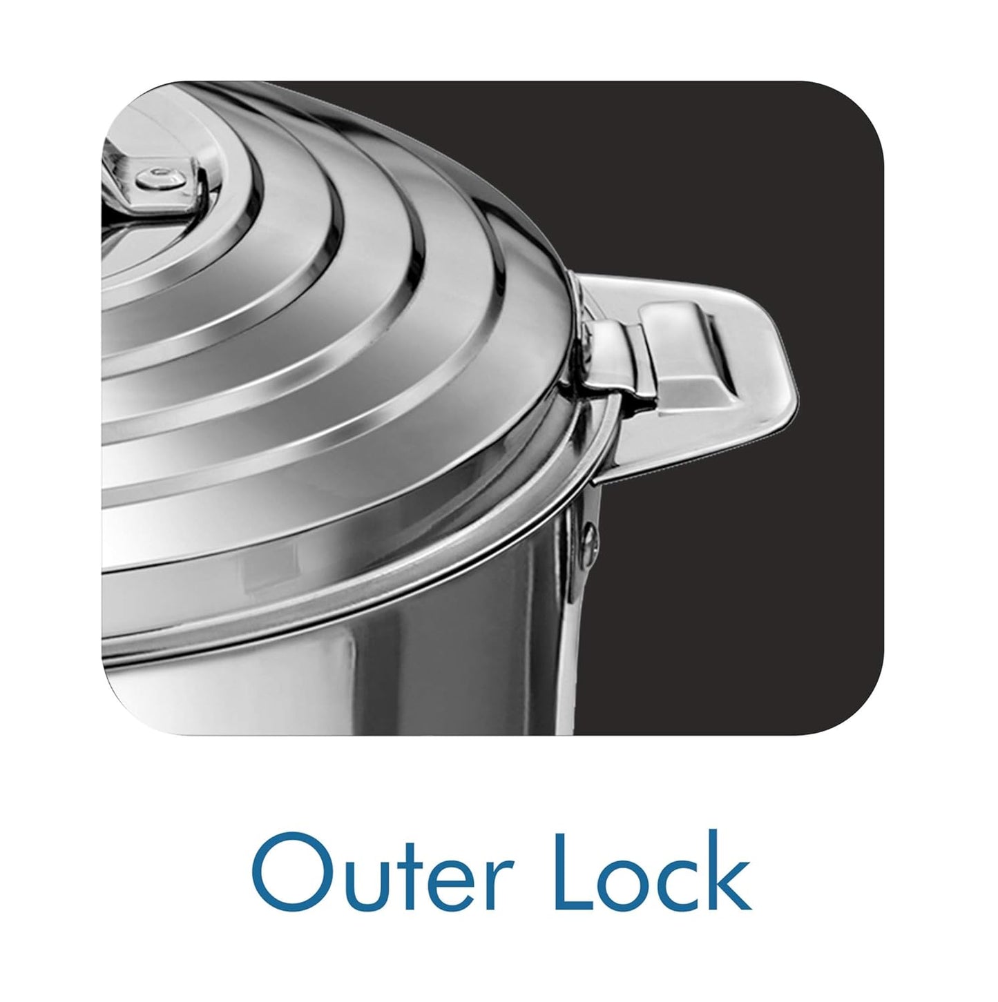 MILTON Galaxia 1500 Insulated Stainless Steel Casserole