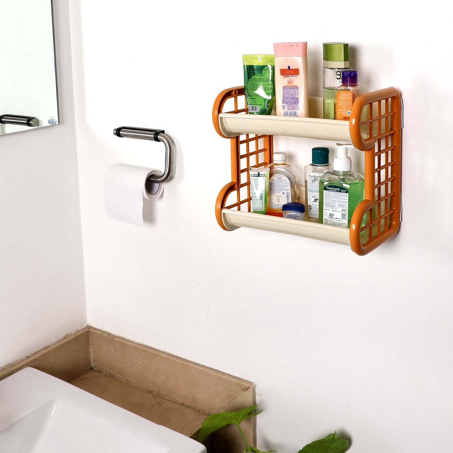 Cello Singapore Plastic Storage Shelf, Multicolour