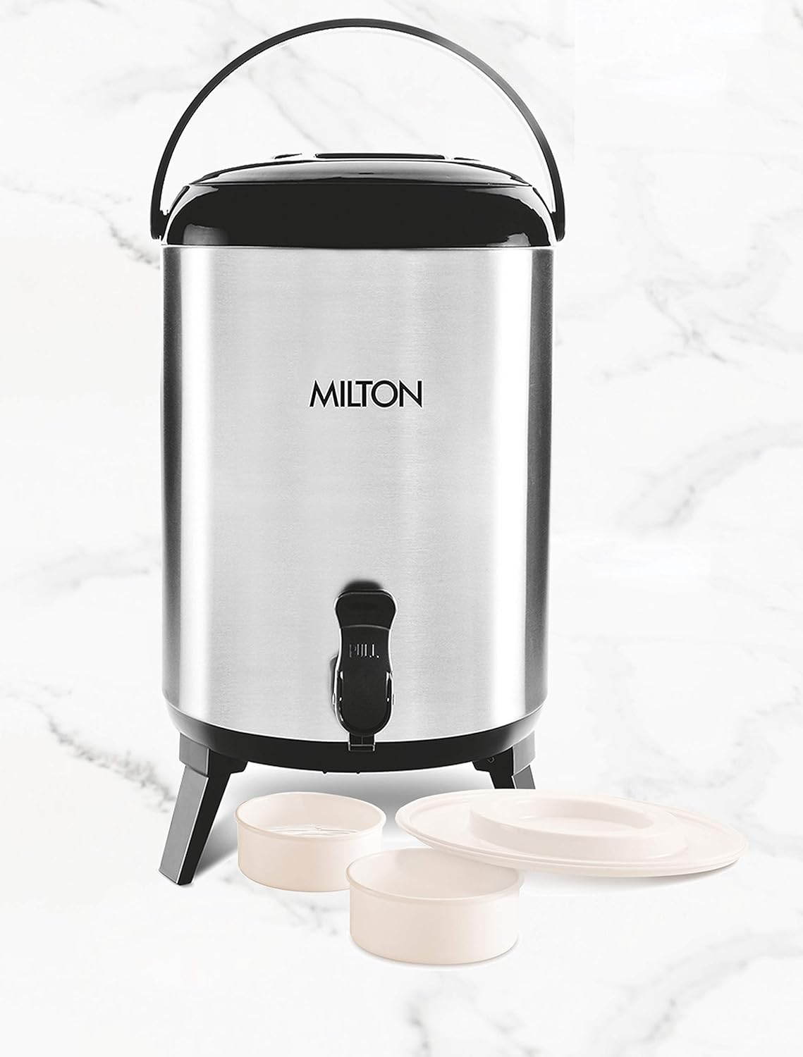 Milton Stellar 12 Thermosteel Water Jug, 11.5 litres, Silver