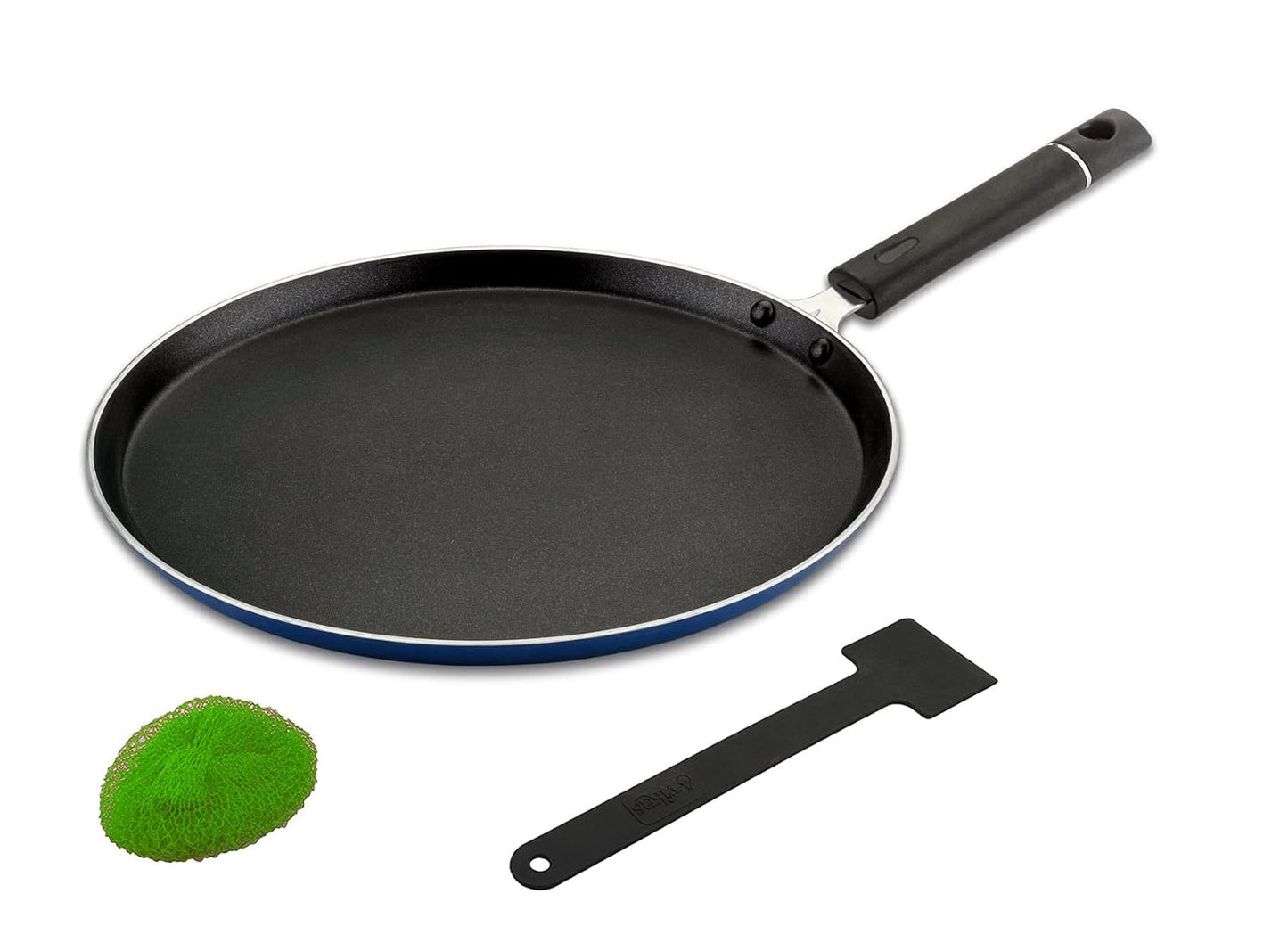 Vikas Aluminium Tawa, 340 mm, Grey, 1 Piece