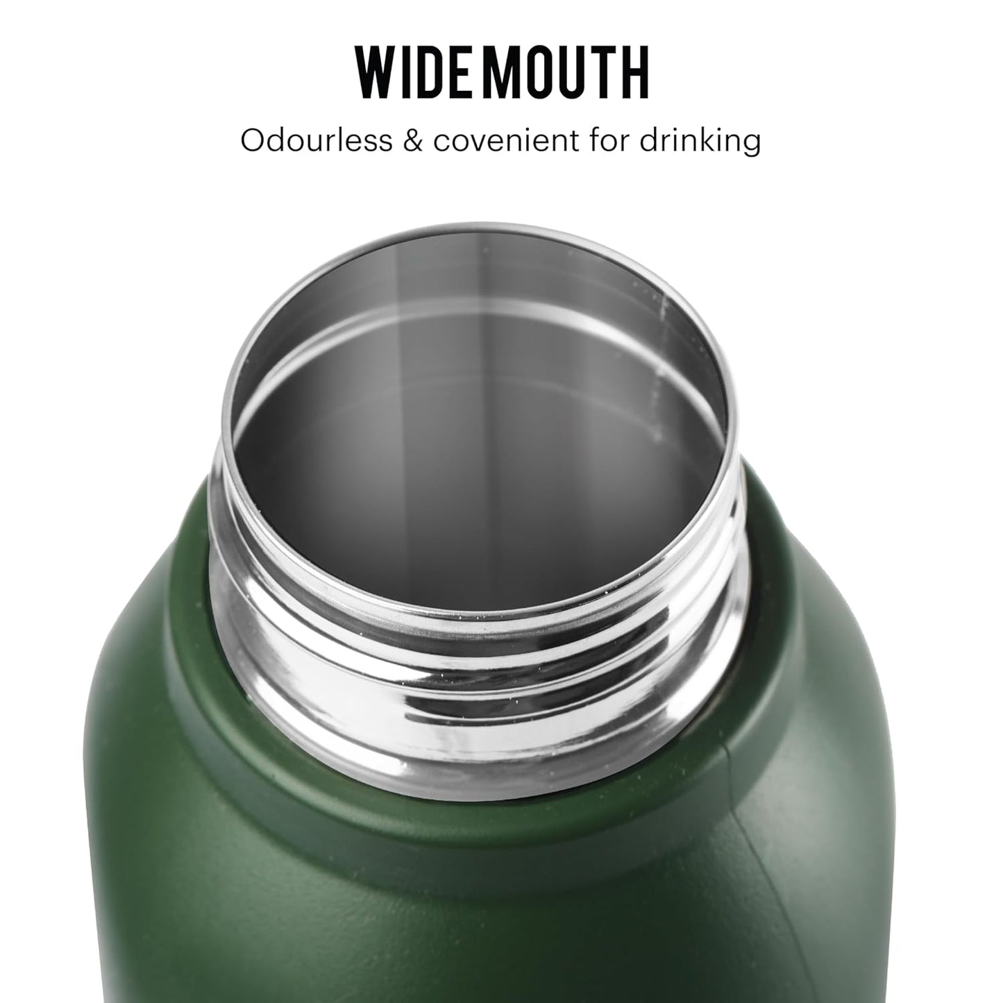 Cello Puro Steel-X Royce 900 | Inner Steel Bottle | PU Insulation | Cold Insulated Bottle | Best Usage for Office/School/College/Gym/Picnic/Home/Fridge | 730ml