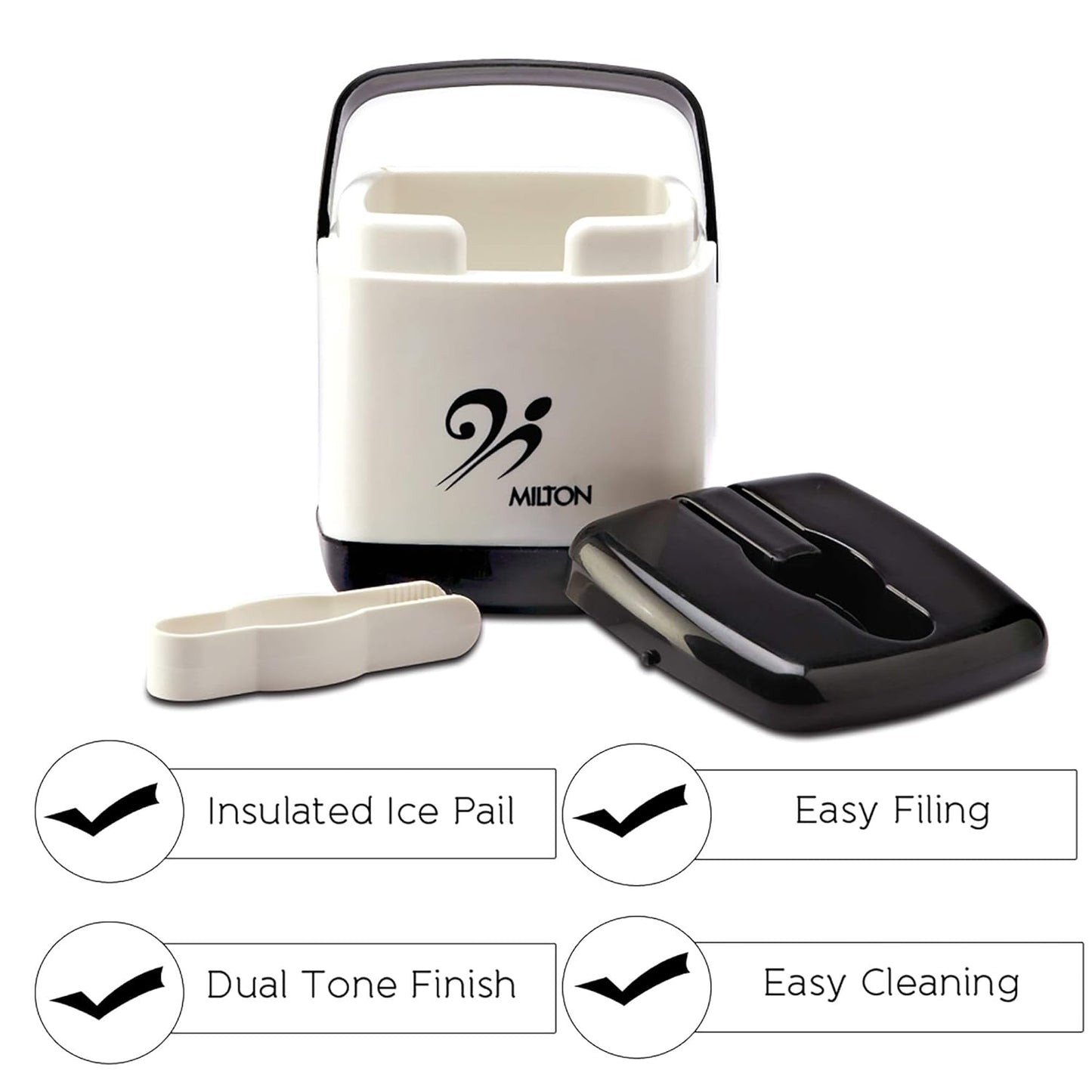 Milton Arctic Ice Pail 1400 ML - White