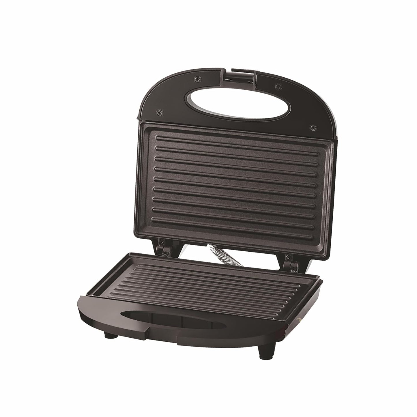 BOSS Panino+ Griller | 800-Watt Grill Sandwich Maker | Non-Stick Coated Plates| Buckle Clips Lock | 2 Yr Warranty | Rose Gold Sandwich Griller