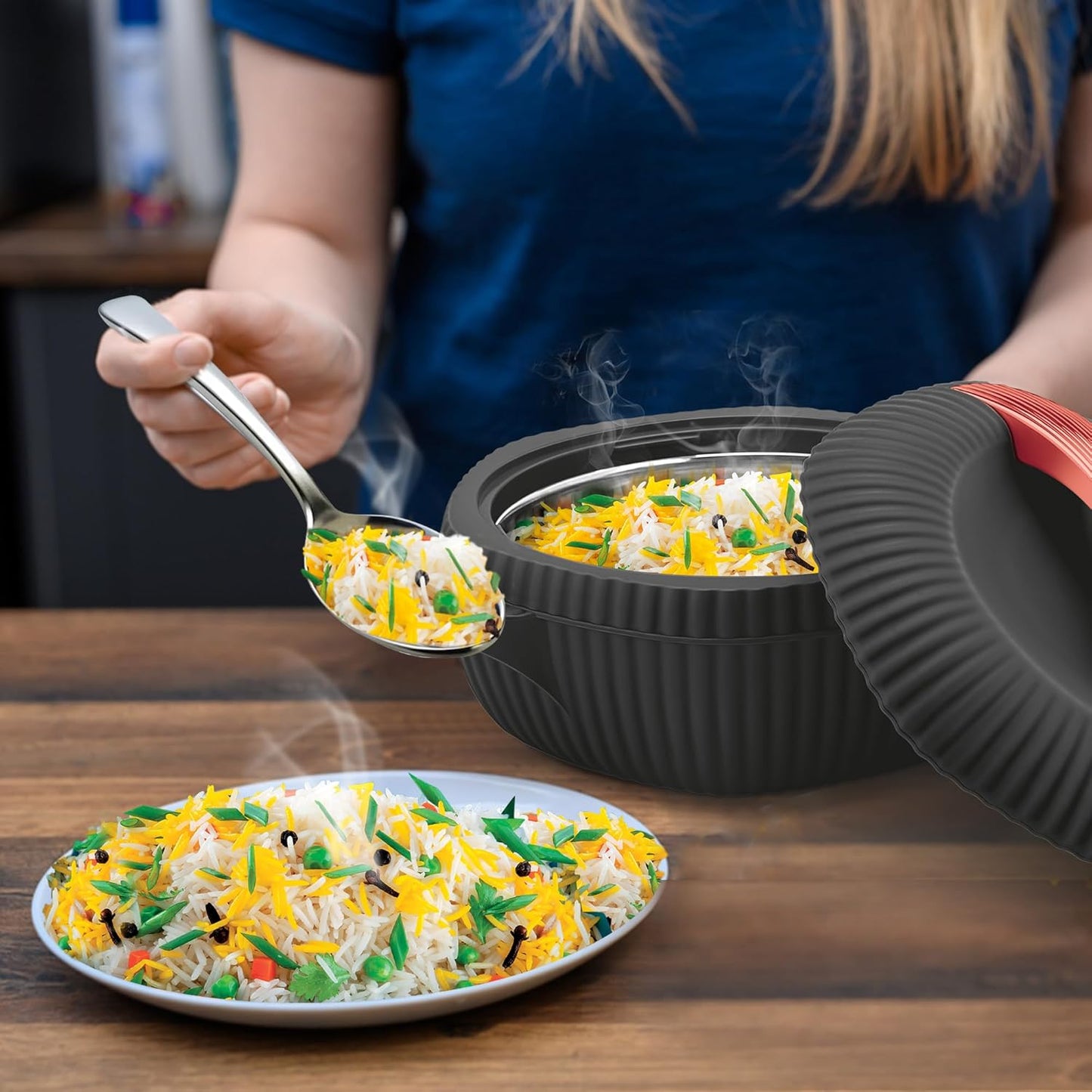 Milton Oyster Casserole (Jr. Set of 3, Black)