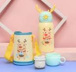 ANTLER CUP AND WATER BOTTLE
