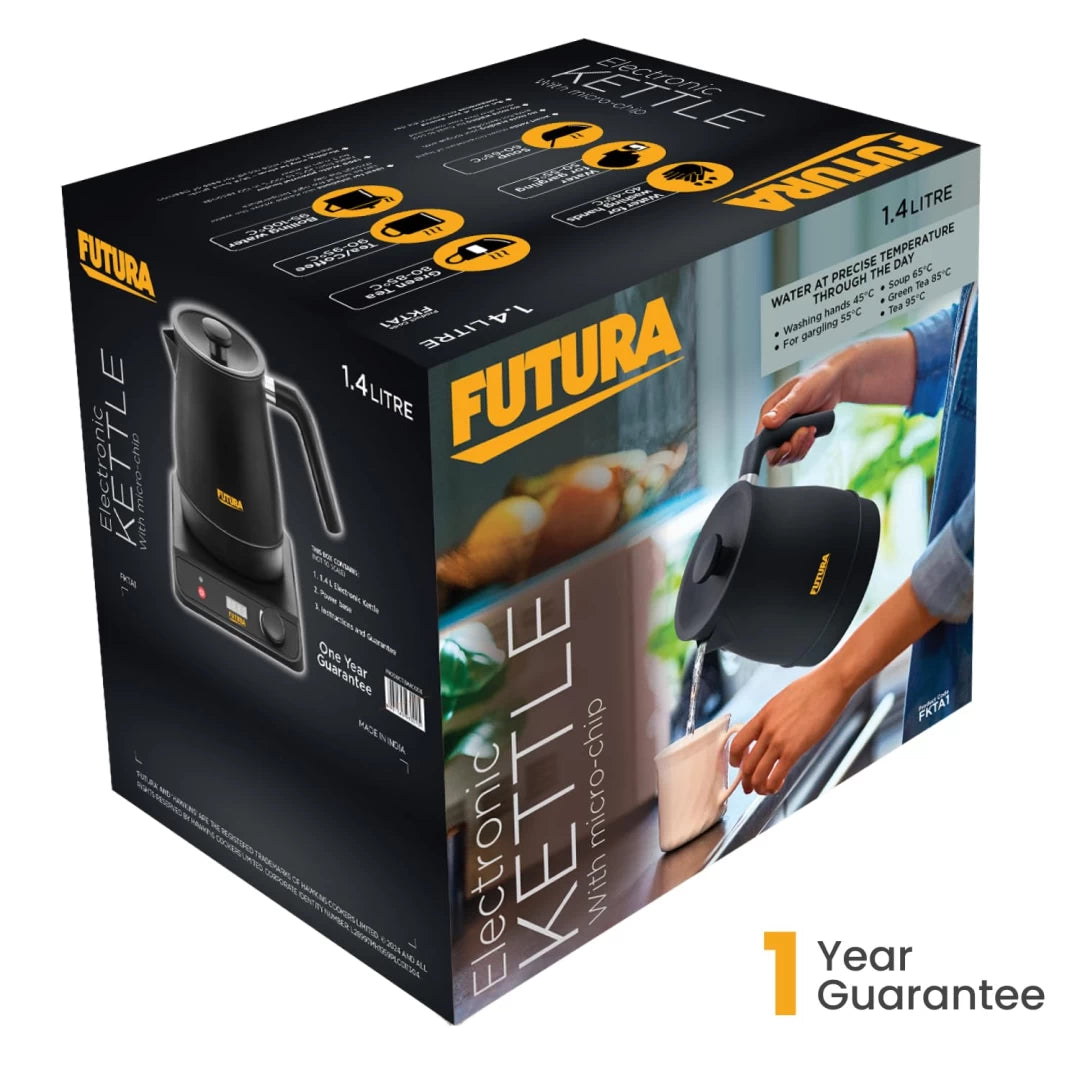 Futura 1.4 Litre Electronic Smart Kettle FKTA1