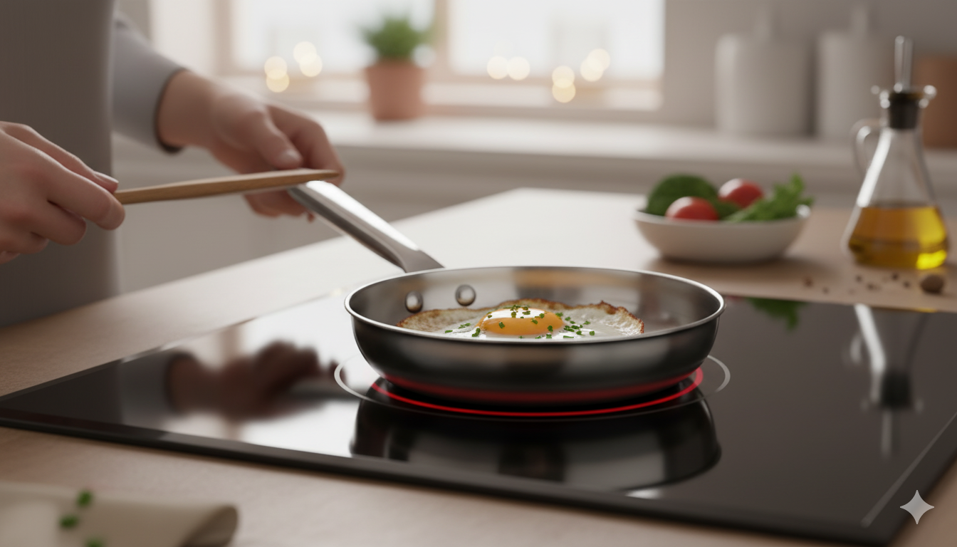 Vikas Cookware Tri-Ply Mini Fry Pan | Premium Stainless Steel Fry Pan