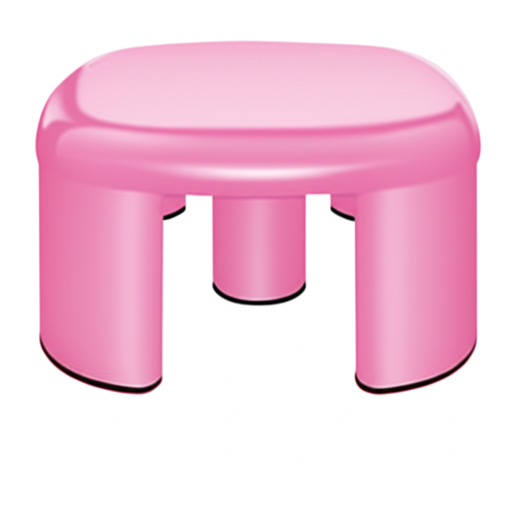 Milton Tuff Patla Jumbo – Heavy Duty Plastic Stool for Bathroom & Multipurpose Use – Assorted Colours