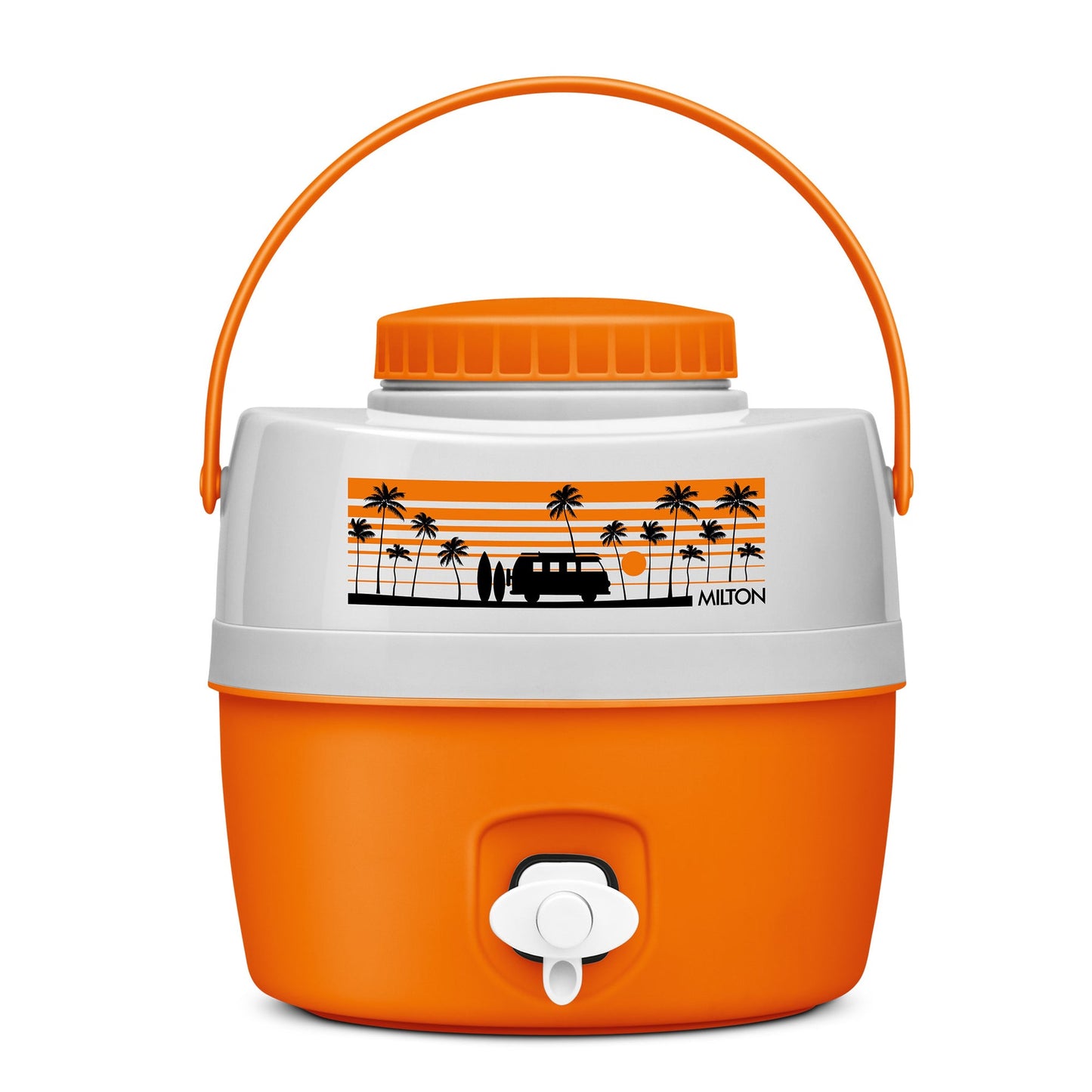 MILTON Kool Caravan Plastic Water Jug (5 L, Multicolour)