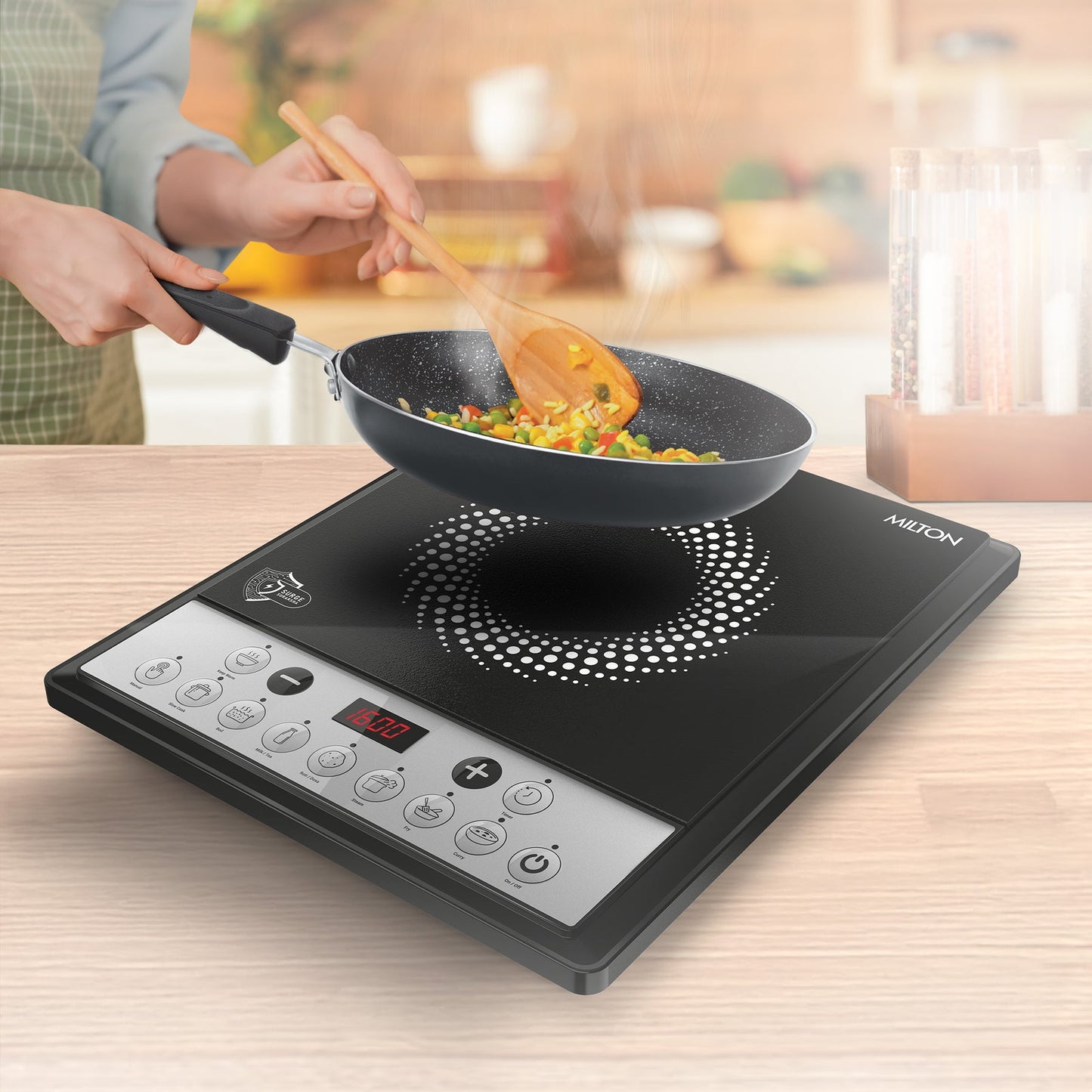 Milton Elio Induction Cooktop (Milton) 1600W