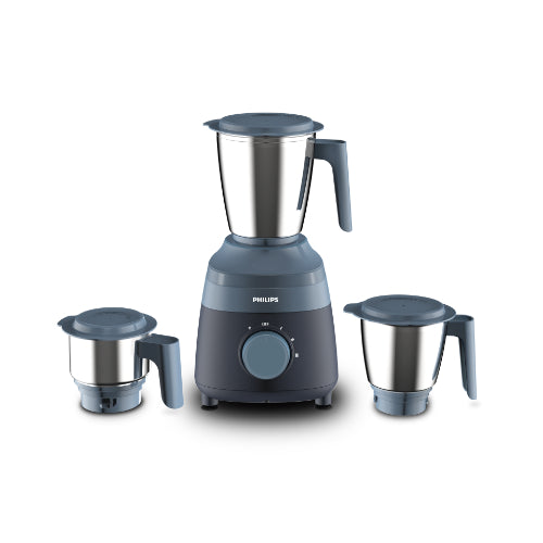 Philips 500W Blue Mixer Grinder HL1000/02 with 3 jars