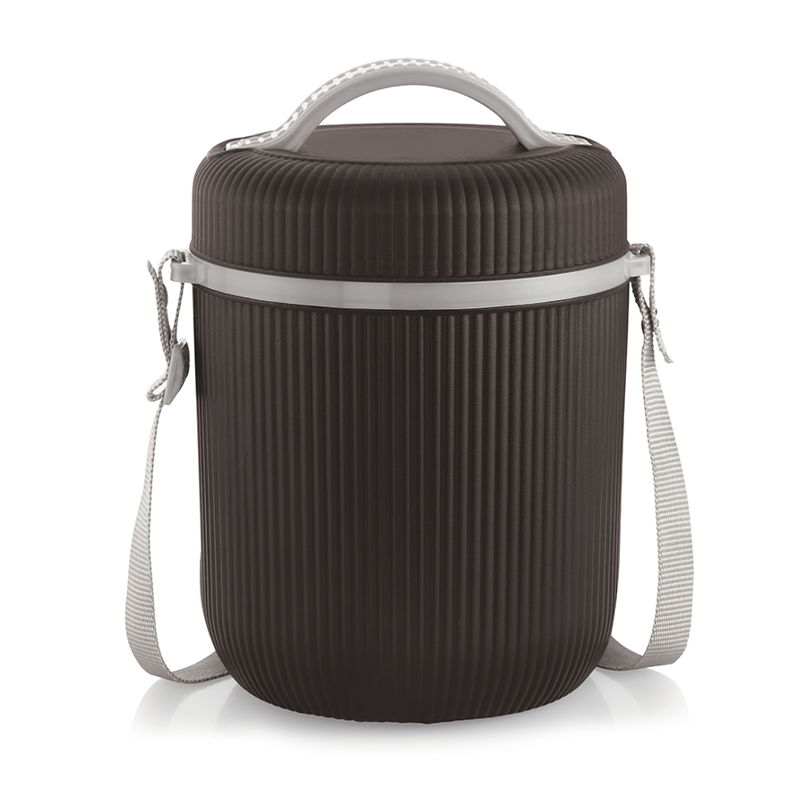 Rishabh Smart Line 4 Lunch Box Steel Insulated Lunch Box Pack Of 1 -Assorted Colour