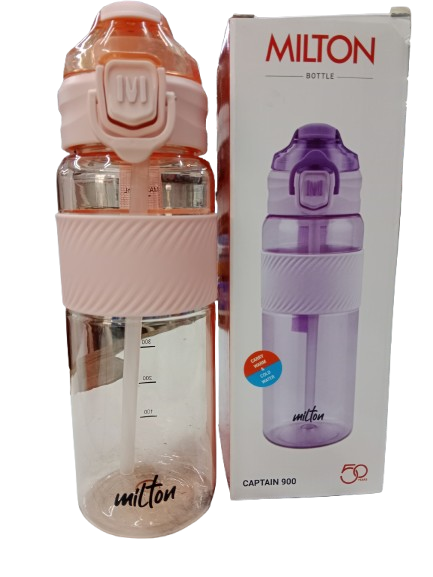 MILTON Captain 900 850 ml Bottle (Pack of 1, Multicolours, Plastic)
