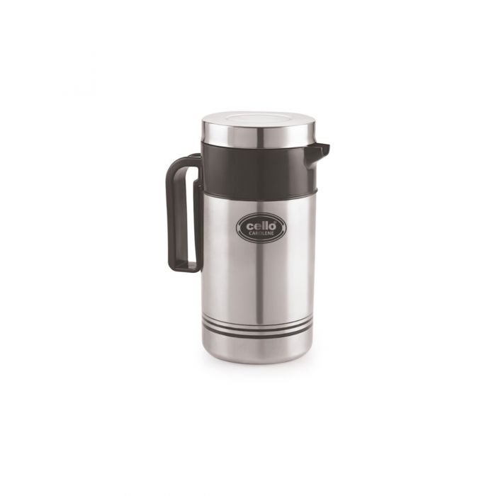 Cello Carolene 350ml Stainless Steel Insulated Tuff Jug | Leak-Proof, BPA-Free, Durable Tuff Steel Flask for Hot & Cold Beverages