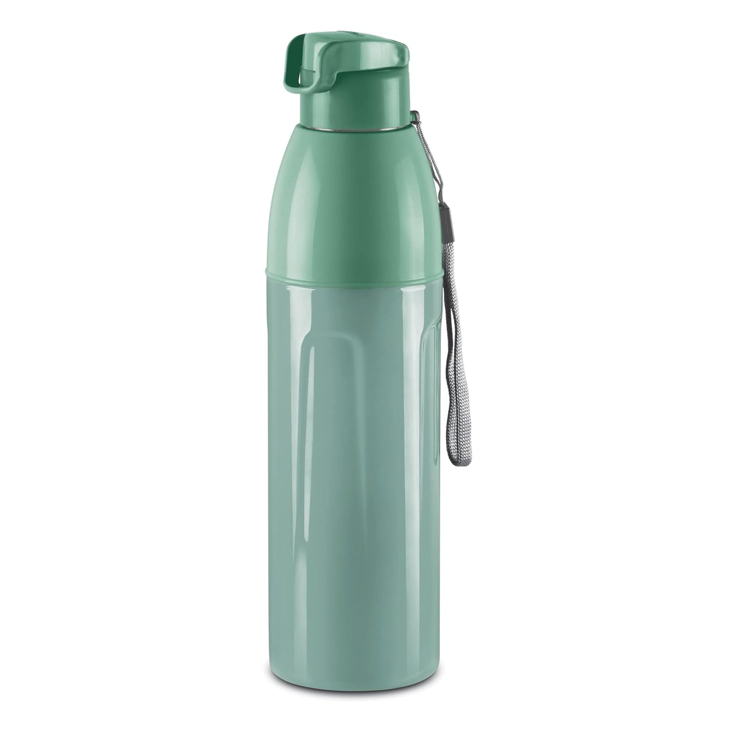 MILTON Plastic Kool Convex 1100 Insulated Inner Pet Water Bottle, 900 Ml