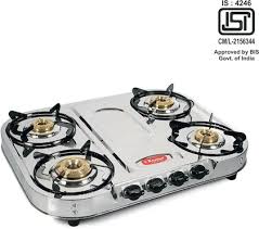 SS Jaiflame 4b cutee gas stove