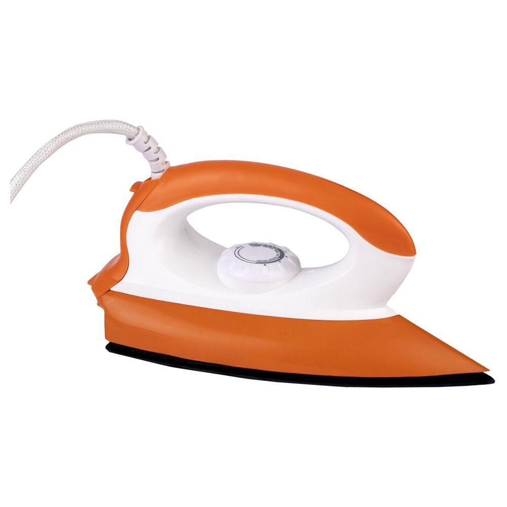 Kelvinator KDISP0061 Dry Iron 1000W with LED Indicator, Orange and White