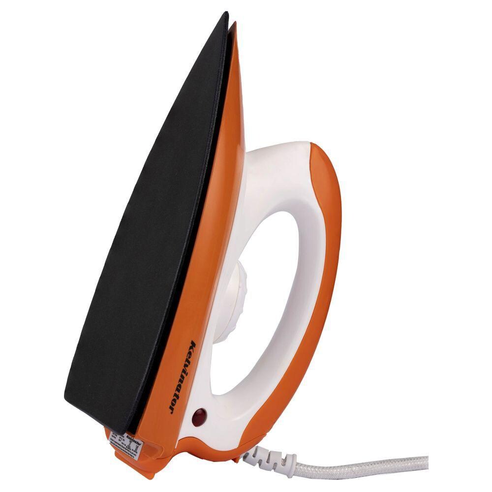 Kelvinator KDISP0061 Dry Iron 1000W with LED Indicator, Orange and White